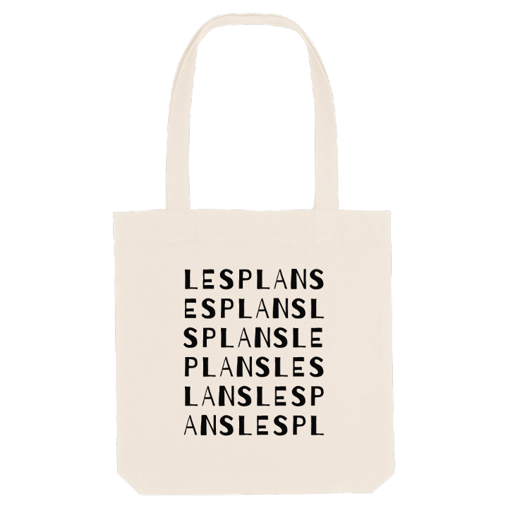 Les Plans ordlek tygkasse – tygkasse från PinShirt