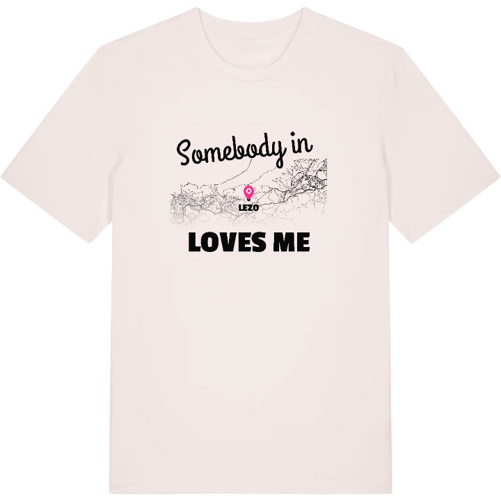 Någon i Lezo älskar mig t-shirt – t-shirt från PinShirt