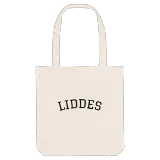 Liddes böjd tygkasse