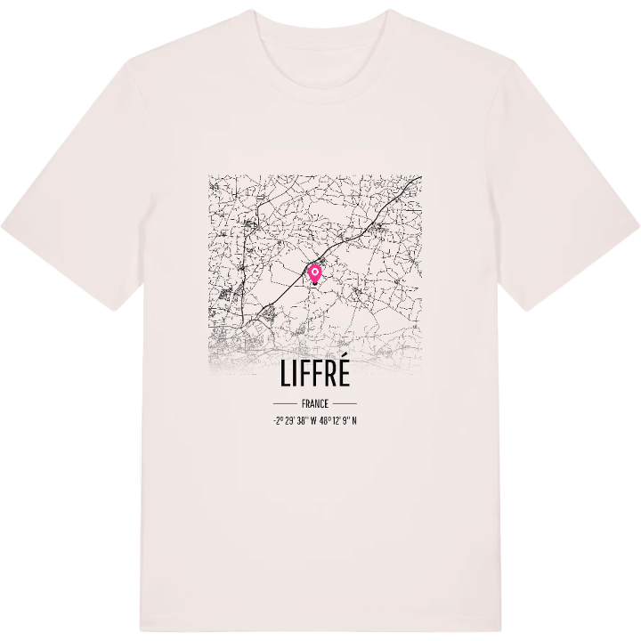 Liffré karta t-shirt – t-shirt från PinShirt