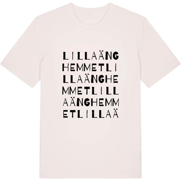 Lilla Änghemmet ordlek t-shirt – t-shirt från PinShirt