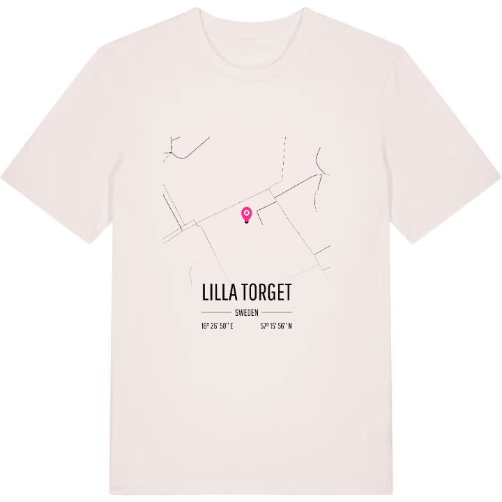 Lilla Torget karta t-shirt – t-shirt från PinShirt