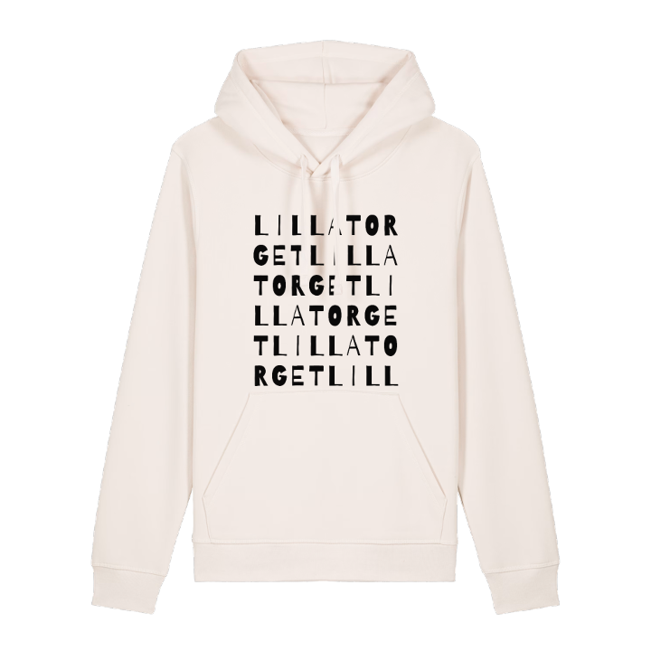 Lilla torget ordlek hoodie – hoodie från PinShirt