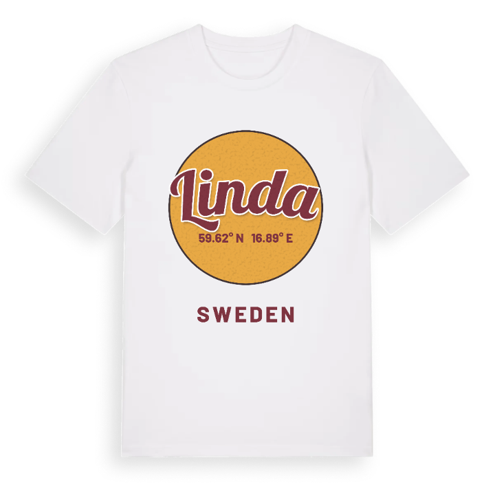 Linda cirkel t-shirt – t-shirt från PinShirt