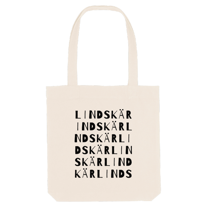 Lindskär ordlek tygkasse – tygkasse från PinShirt