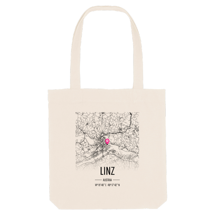 Linz karta tygkasse – tygkasse från PinShirt