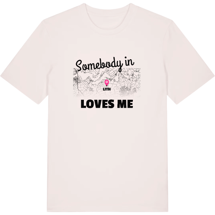 Någon i Lith älskar mig t-shirt – t-shirt från PinShirt