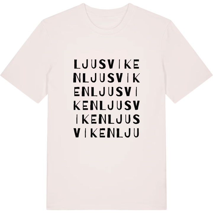 Ljusviken ordlek t-shirt – t-shirt från PinShirt