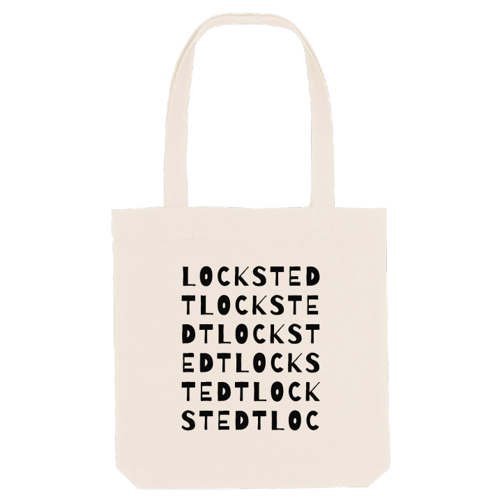Lockstedt ordlek tygkasse – tygkasse från PinShirt