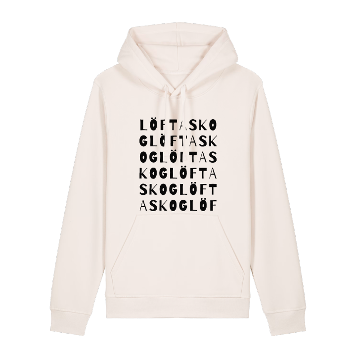 Löftaskog ordlek hoodie – hoodie från PinShirt