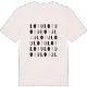 Loiu ordlek t-shirt