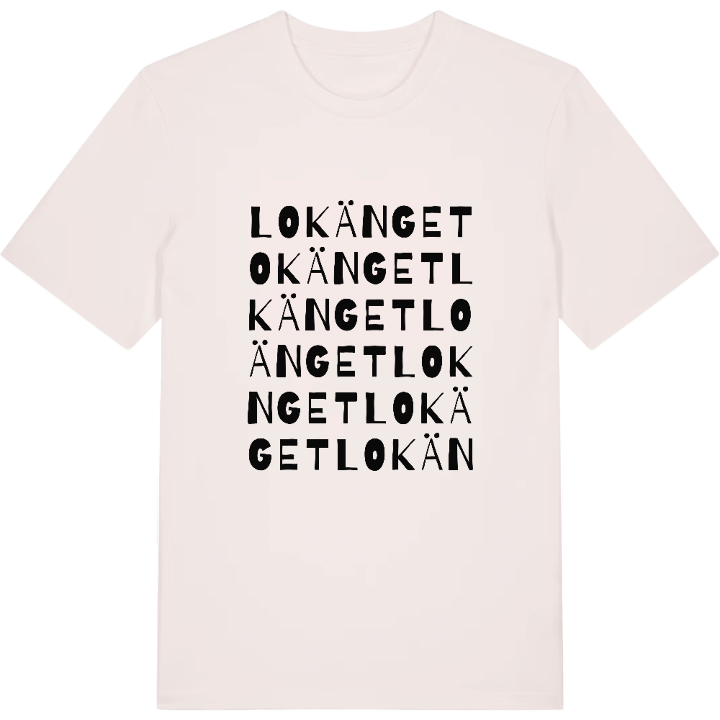 Lokänget ordlek t-shirt – t-shirt från PinShirt