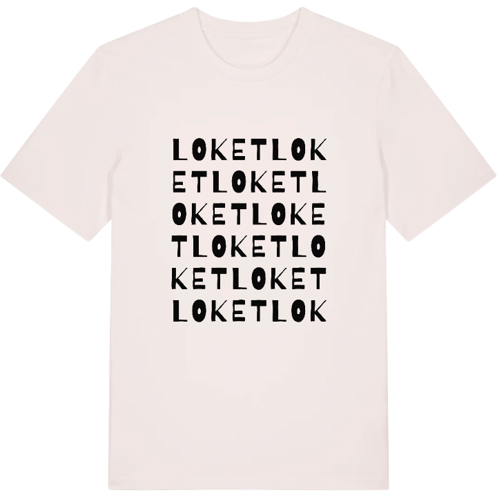 Loket ordlek t-shirt – t-shirt från PinShirt