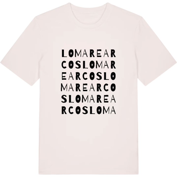Lomar e Arcos ordlek t-shirt – t-shirt från PinShirt