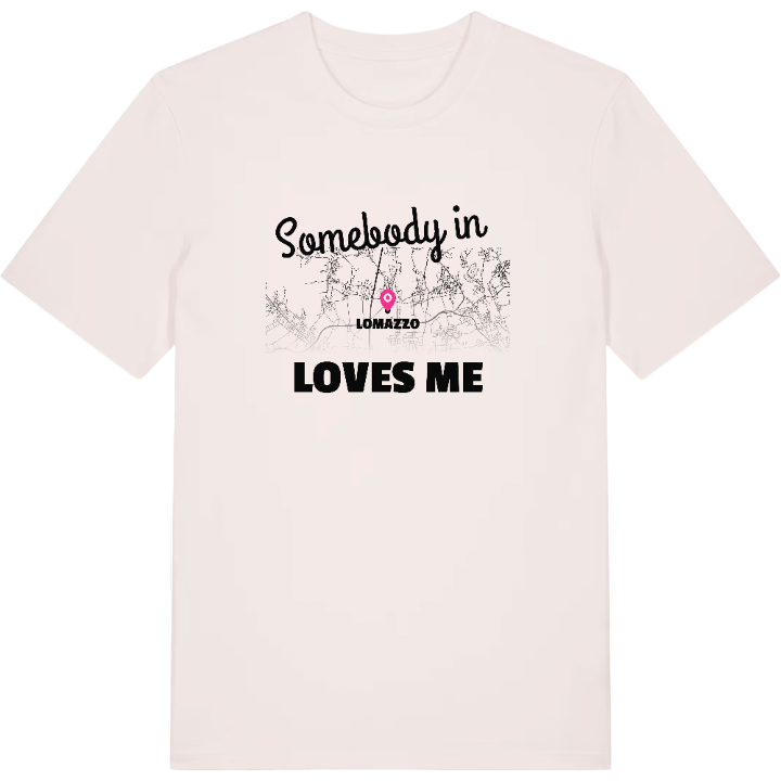 Någon i Lomazzo älskar mig t-shirt – t-shirt från PinShirt