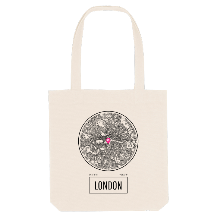 London tygkasse – tygkasse från PinShirt