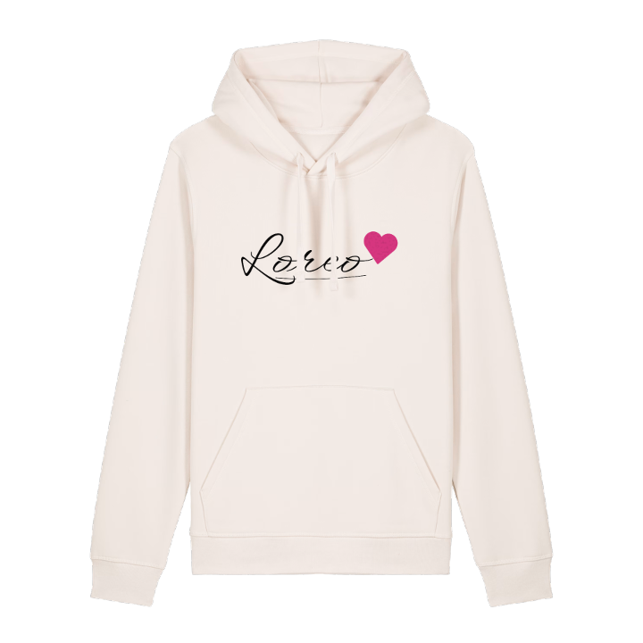Loreo hjärta hoodie – hoodie från PinShirt