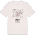 Lorient karta t-shirt