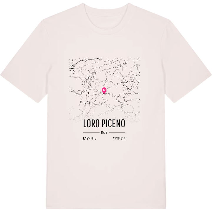 Loro Piceno karta t-shirt – t-shirt från PinShirt