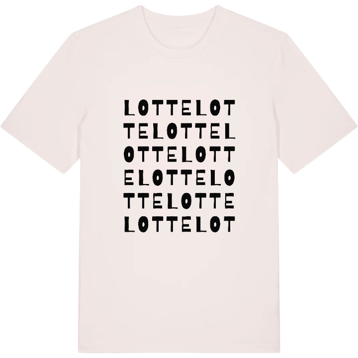 Lotte ordlek t-shirt – t-shirt från PinShirt