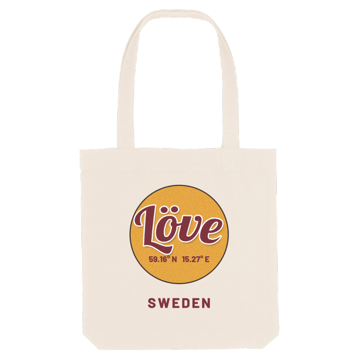 Löve cirkel tygkasse – tygkasse från PinShirt