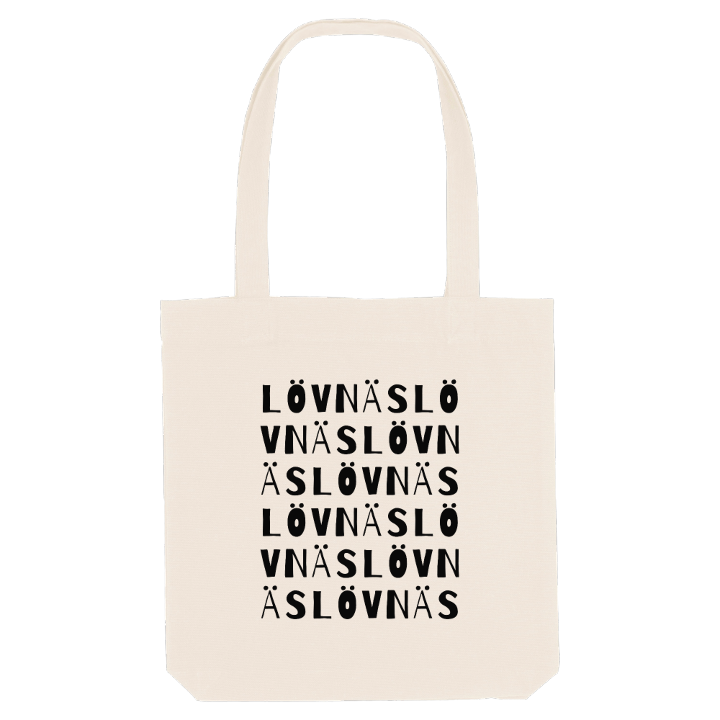 Lövnäs ordlek tygkasse – tygkasse från PinShirt