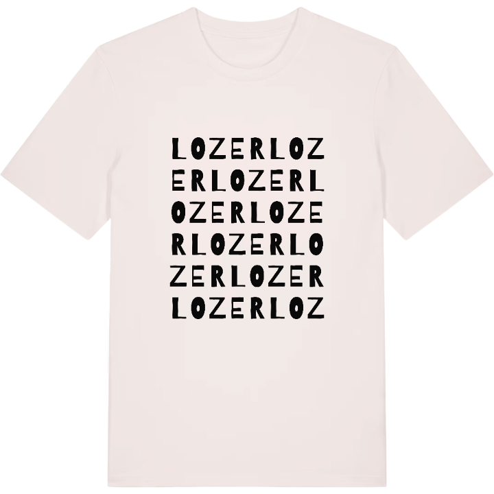 Lozer ordlek t-shirt – t-shirt från PinShirt