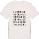 Lucéram ordlek t-shirt