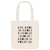 Lucillo ordlek tygkasse