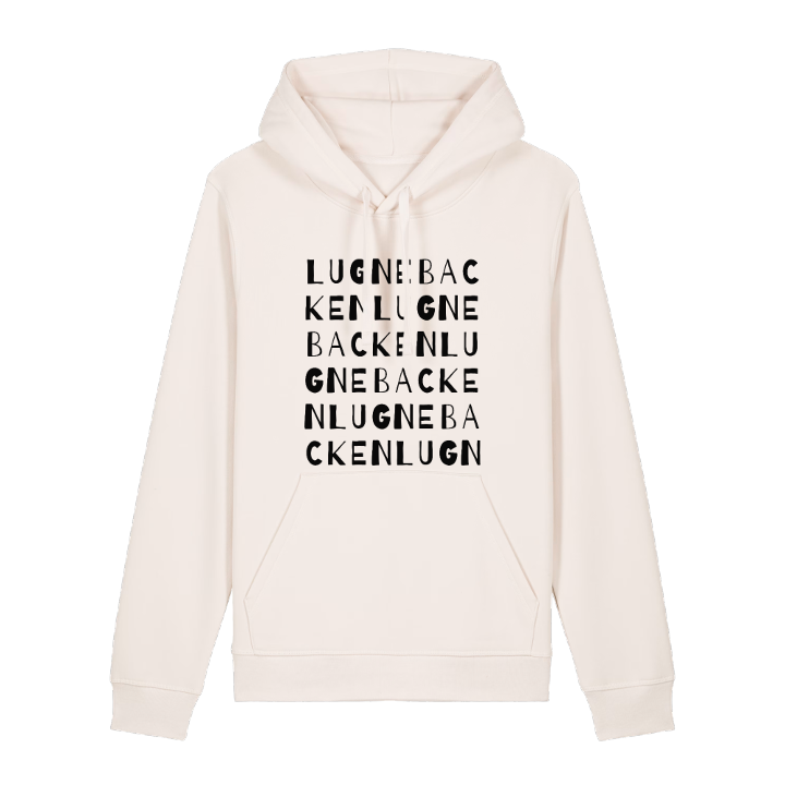 Lugnebacken ordlek hoodie – hoodie från PinShirt