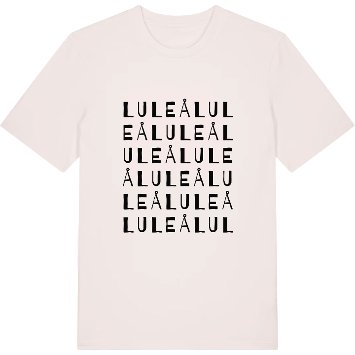 Luleå ordlek t-shirt – t-shirt från PinShirt