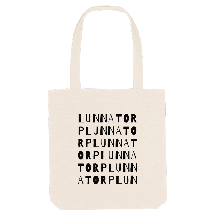 Lunnatorp ordlek tygkasse – tygkasse från PinShirt