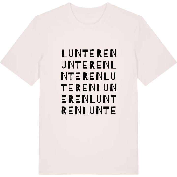 Lunteren ordlek t-shirt – t-shirt från PinShirt