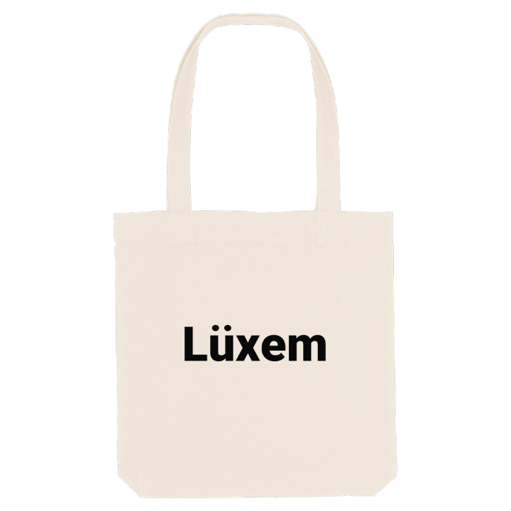 Lüxem fetstil tygkasse – tygkasse från PinShirt