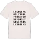 Lysos ordlek t-shirt