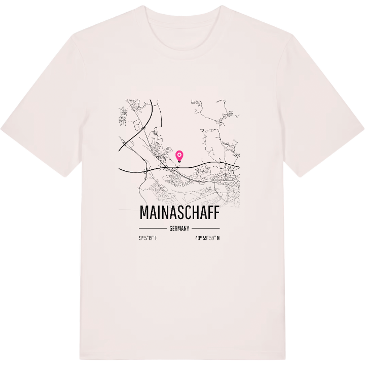 Mainaschaff karta t-shirt – t-shirt från PinShirt
