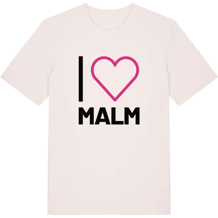 Jag älskar Malm t-shirt stort tryck – t-shirt från PinShirt