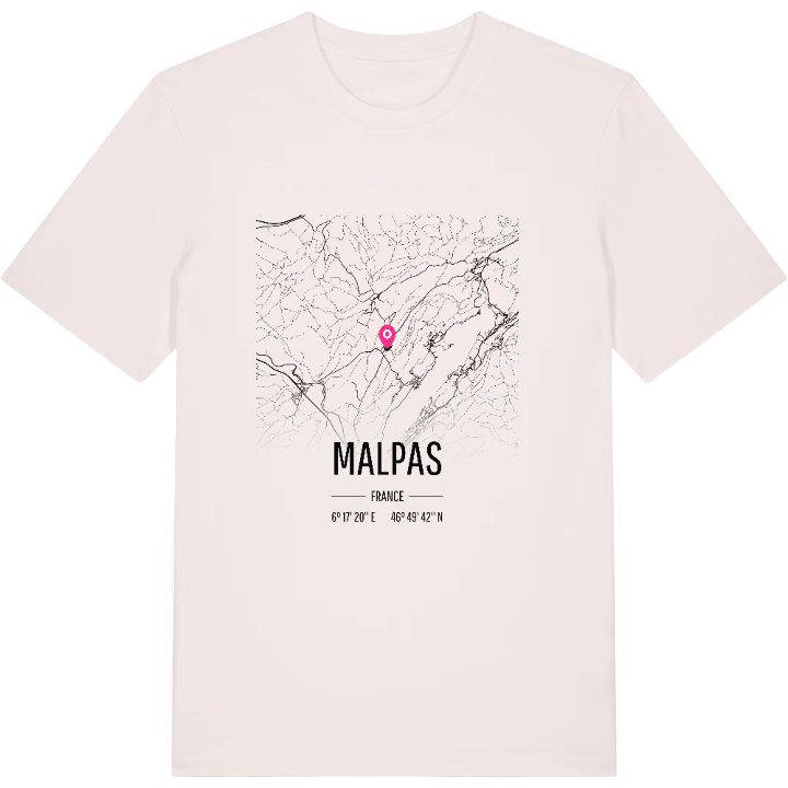 Malpas karta t-shirt – t-shirt från PinShirt