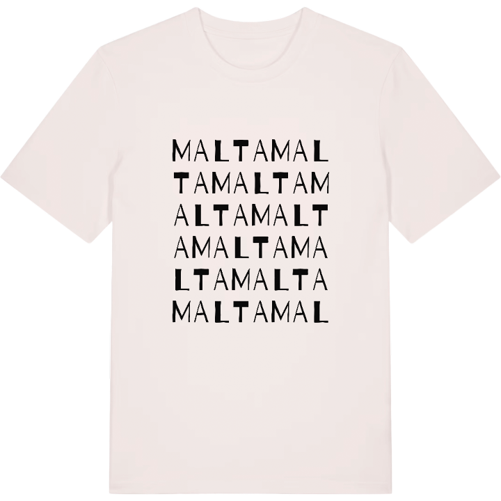 Malta ordlek t-shirt – t-shirt från PinShirt