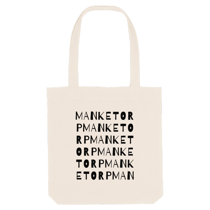 Manketorp ordlek tygkasse – tygkasse från PinShirt