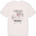 Marcianise karta t-shirt
