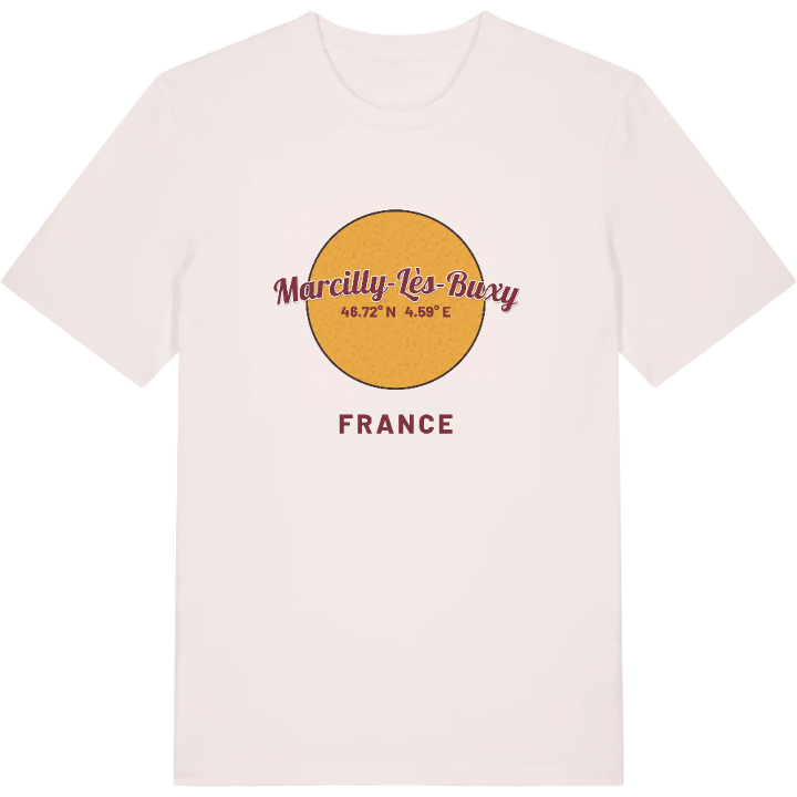 Marcilly-lès-Buxy cirkel t-shirt – t-shirt från PinShirt
