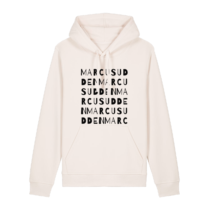 Marcusudden ordlek hoodie – hoodie från PinShirt