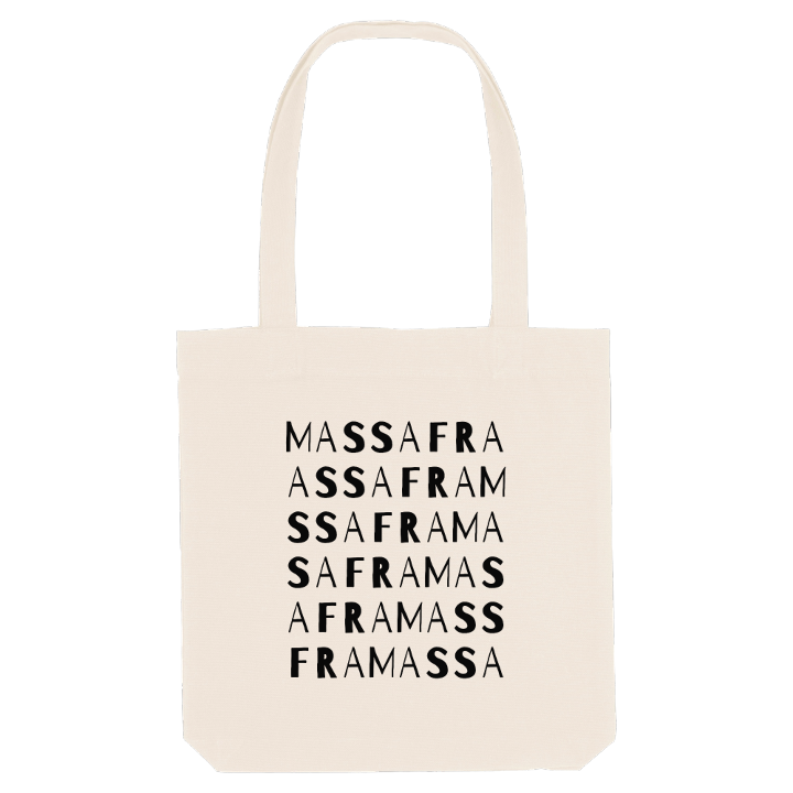 Massafra ordlek tygkasse – tygkasse från PinShirt
