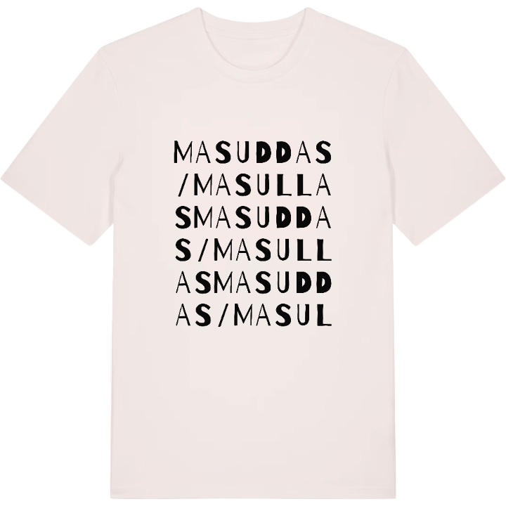 Masuddas/Masullas ordlek t-shirt – t-shirt från PinShirt