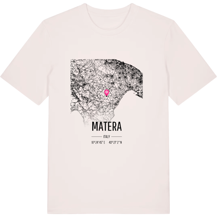 Matera karta t-shirt – t-shirt från PinShirt
