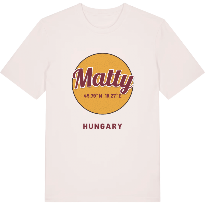 Matty cirkel t-shirt – t-shirt från PinShirt