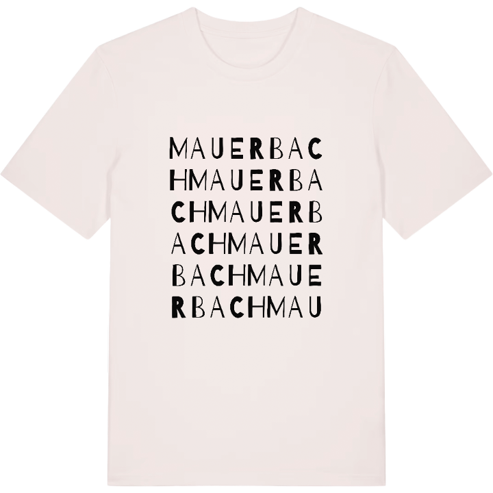 Mauerbach ordlek t-shirt – t-shirt från PinShirt