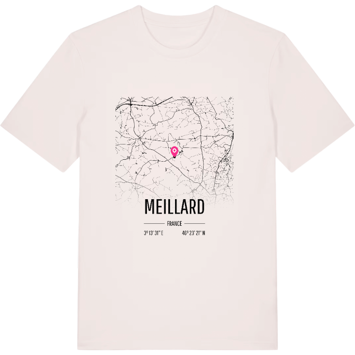 Meillard karta t-shirt – t-shirt från PinShirt
