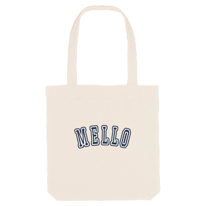 Mello college tygkasse – tygkasse från PinShirt
